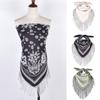 Junggesellinnenabschieds-Bandanas, Cowgirl-Bandanas, Strass-Fransen-Paisley-Schal, Stola, Cowboy-Bandanas, Strass-Halstuch
