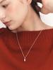 Engbrox Ruffle Pearl Drop Necklace