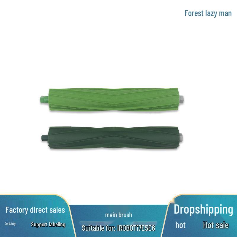 Compatible Side Brush, Roller Brush, Filter, Filter Element, and Dust Bag Accessories for iRobot Vacuum Models I7, E5, E6, I2, I3, and I6.