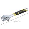 12 Inch Anti-slide Universal Monkey Wrench Adjustable Spanner Adjust Wrenches