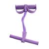 4 Tube Elastic Pull Rope Sit Up Training Pedal Resistance Band   Stretching Fitness Equipment