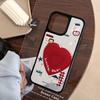 Korean Cartoon Suitable for 16 Apple 15pro Max Mobile Phone Case Iphone14 Mirror 13 Love Stand 15