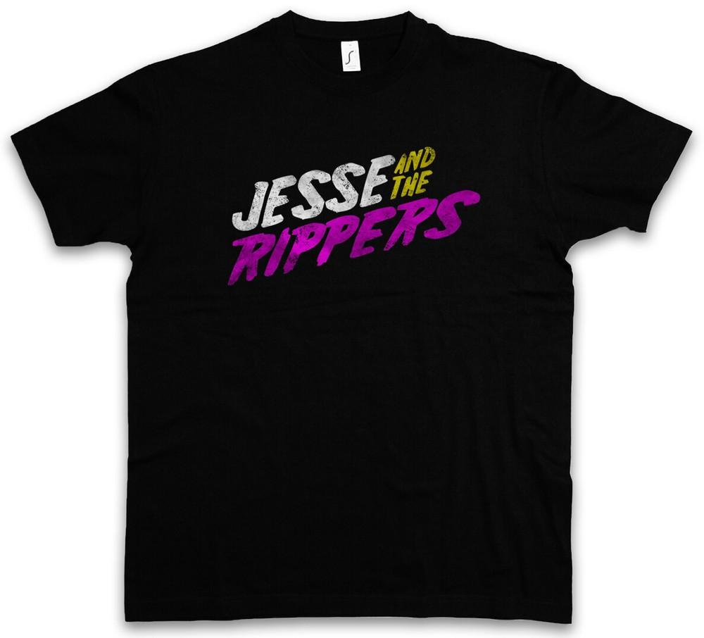 JESSE AND THE RIPPERS T-SHIRT Full Katsopolis Band Music Barry April House