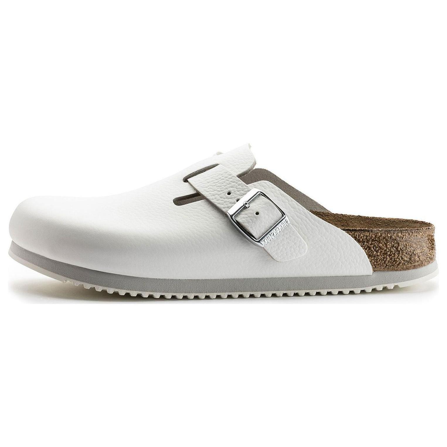 Birkenstock Closed Toe Slippers Unisex White