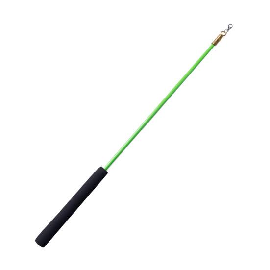 Interactive Cat Wand Toy with Long Handle Indoor Kittens Teaser Stick Small Medium Large Cats Play Exercise Boredom Toy