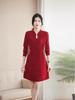 Stylish Wool Winter Dress for Middle-Aged & Elderly Women 2025