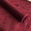 50x114cm Chinese Style Retro Luxury Mulberry Silk Fabric Bamboo Leaf Pattern FabricAncient Hanfu Costume Cheongsam Apparel