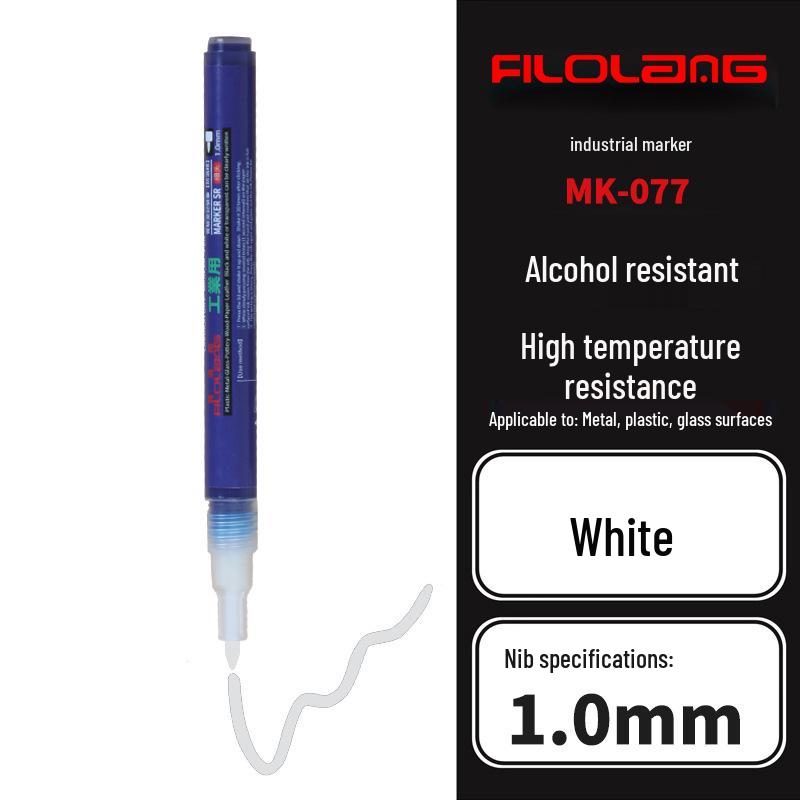Ferrolan MK-077 Industrial Oil-Based Refillable Waterproof Quick-Dry Fade-Resistant Pen