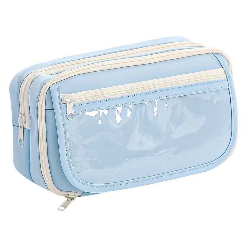 Multifunctional Pencil Case with Large Capacity Storage - Stationery for School Supplies