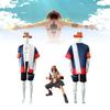 Premium Pirate King Cosplay Outfit For Ace Includes Stylish Hat For Anime Fans