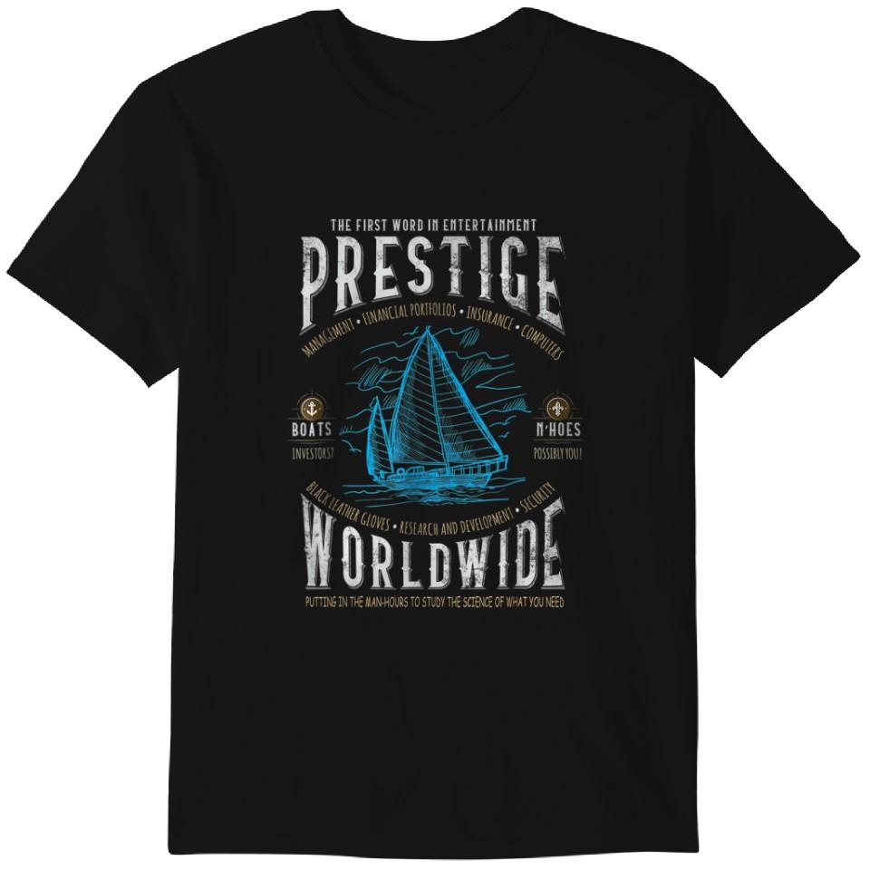 Футболка Prestige Worldwide Смешная Крутая Boats And Hoes Классическая футболка XL