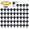 Car Fairing Decorative Panel Fasteners 6/7/8mm Auto Motorcycle Engine Cover Deflector Plastic Expansion Rivet Buckle Accessories