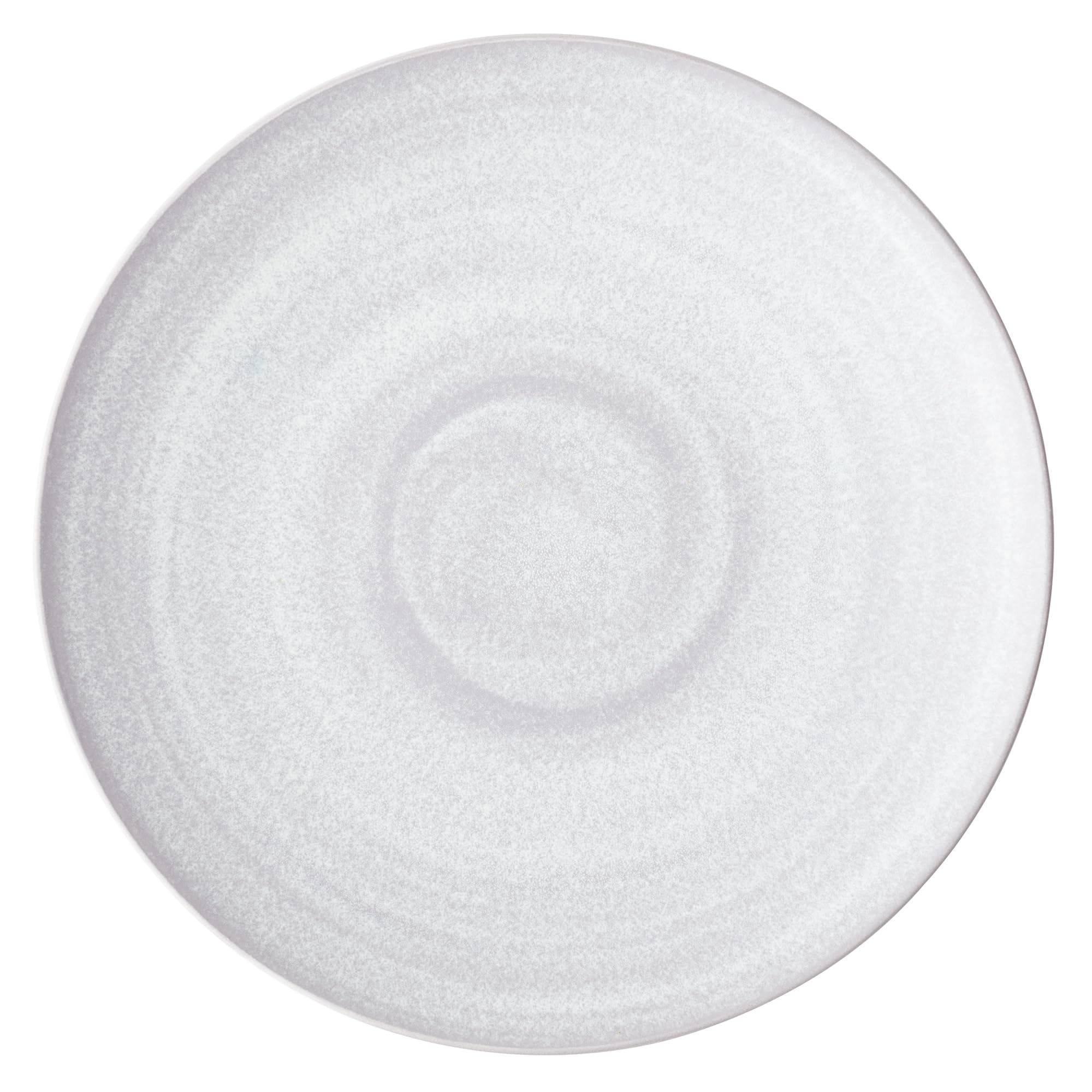 

TOKI1919 Brushed White Dinner Plate, Large Flat Plate, Approx. 29cm Diameter, French Style, Suitable for Hotels and Restaurants, Microwave and Dishwas