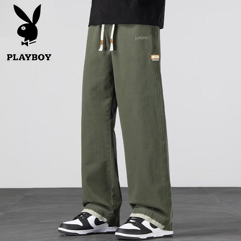 PLAYBOY Men s Spring Summer Lightweight Sports Pants M