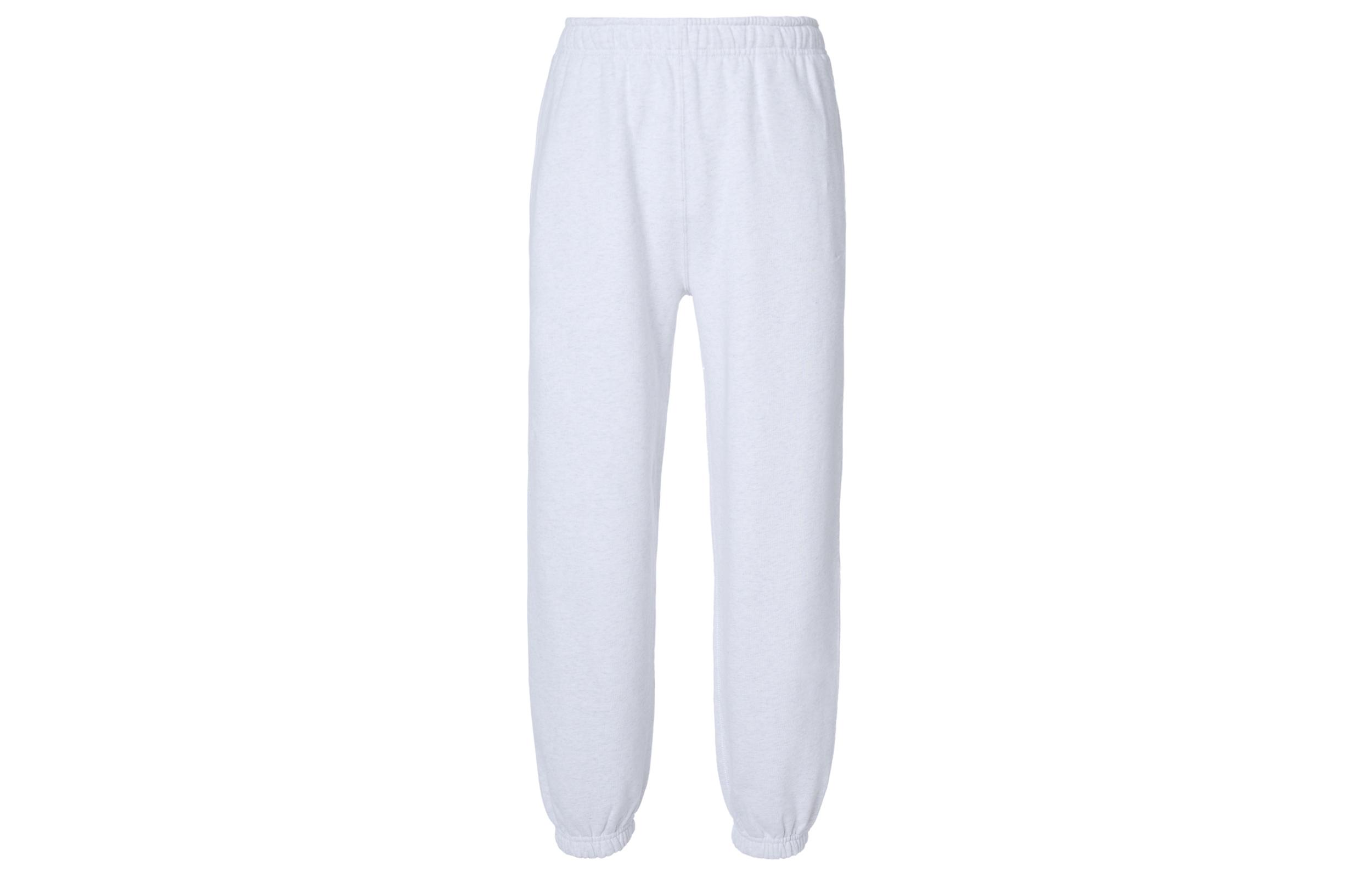 Nike Knitted Sweatpants Women s Birch Heather Thickened Cuffed Pants DA0334-051 M