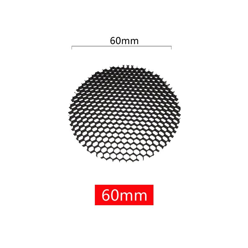 LED Downlight Anti-orbire Acoperire Plasă Fagure Lumină pe Șină Spot Lumină Moale Aluminiu Rotund Anti-strălucire Grilaj Abajur Hoo