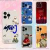 Sänger Milo j Handyhülle Für iPhone 17,16,15,14,13,12,11 Plus,Pro,Max,XR,XS,Plus,E,SE4,Mini Transparente Hülle