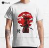Ronin Samurai Katana Samurai Demon Devil Japan War Warrior Ninja Shinobi Classic Tshirt Bowlingshirt Custom Aldult Teen Unisex