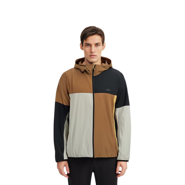 adidas Clothing Jackets & Coats Men's Brown/Black/Gray JI9816