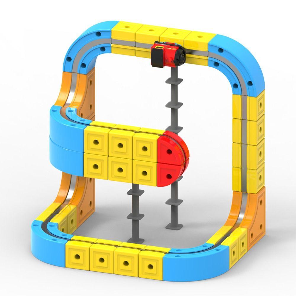 Plastic Magnetic Tracks Train Smooth Steady Driving Magnetic Train Diecast Toy  Kids Toy