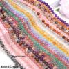 Yellow Crystal & Purple Phantom DIY Beads for Bracelet & Necklace Making