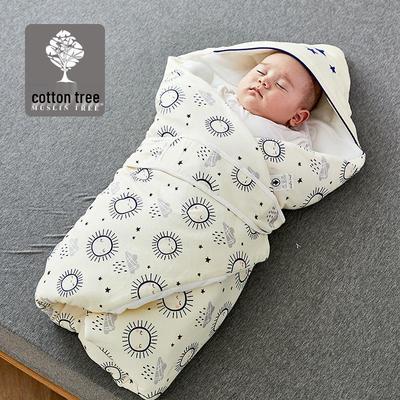 Musselin Baumwolle Gesteppte Baby Puckdecke - Verdickt für Herbst & Winter
