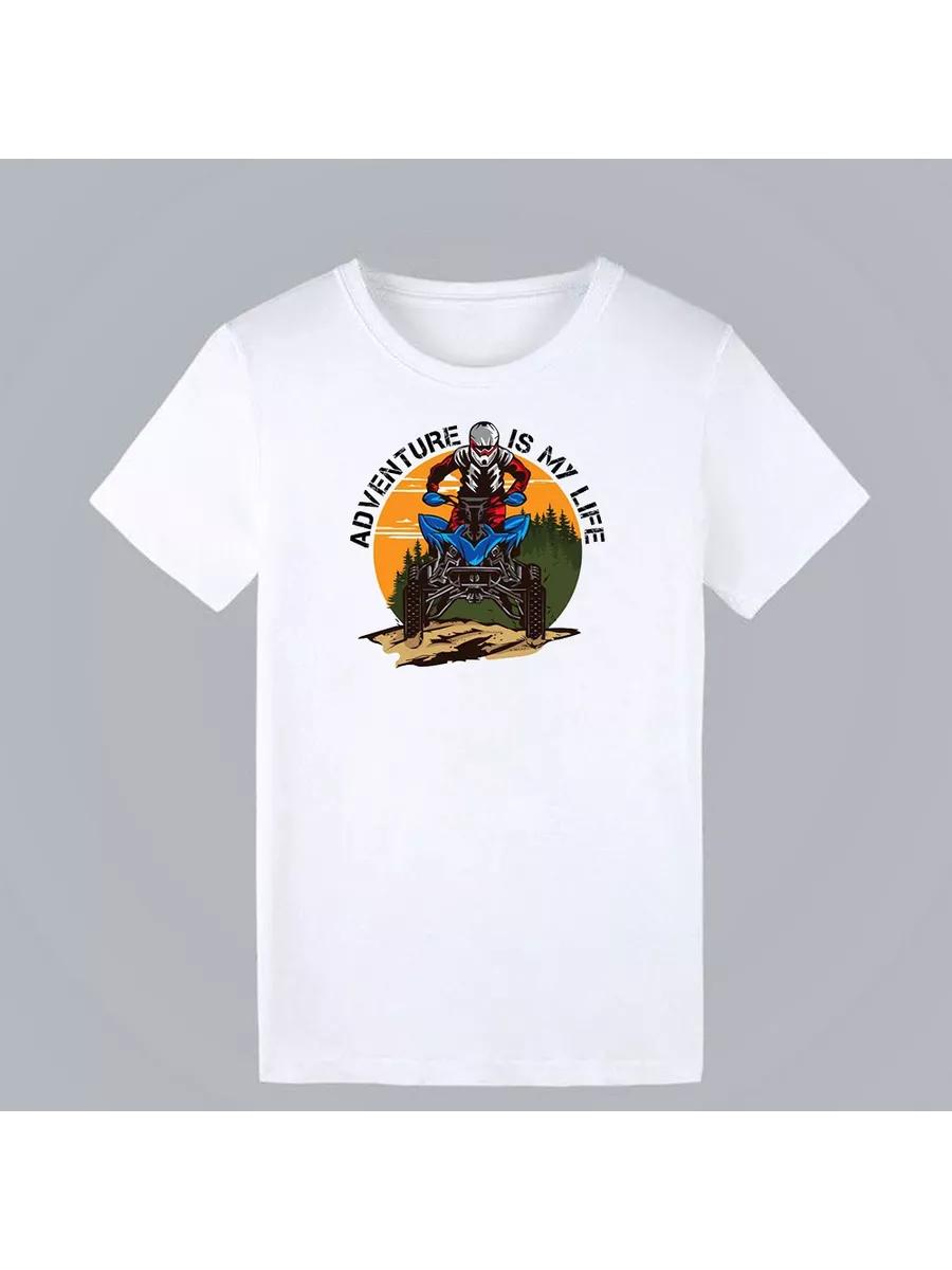 

T-shirt with ATV Sport Quadrobics print L
