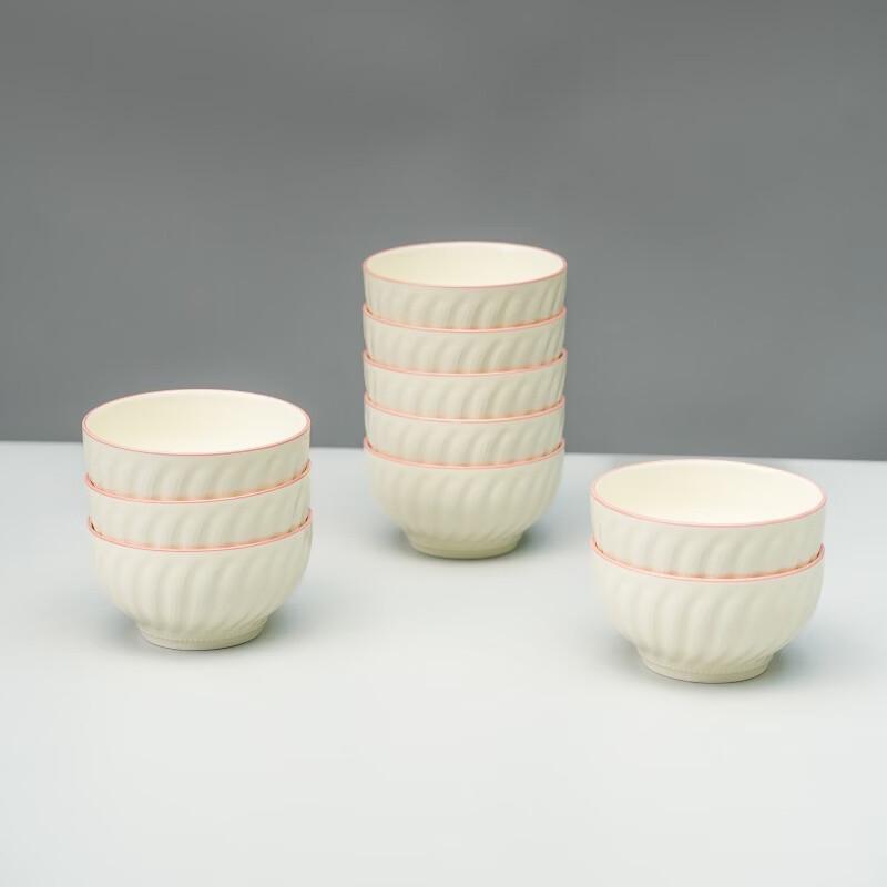 Hao Ya Jingdezhen Underglaze Ceramic Rice Bowl Set