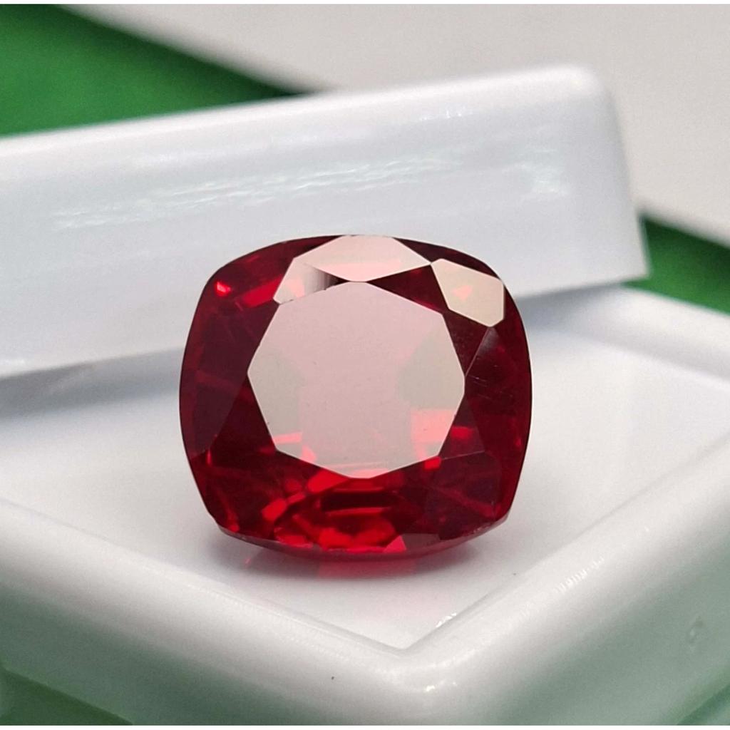 Natural Mozambique Red Ruby Cushion Cut 9-11 Ct Stunning Certified Gemstone