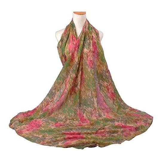 Mixed Color Cotton Voile Scarf Shawl Scarves Beachwear Wrap
