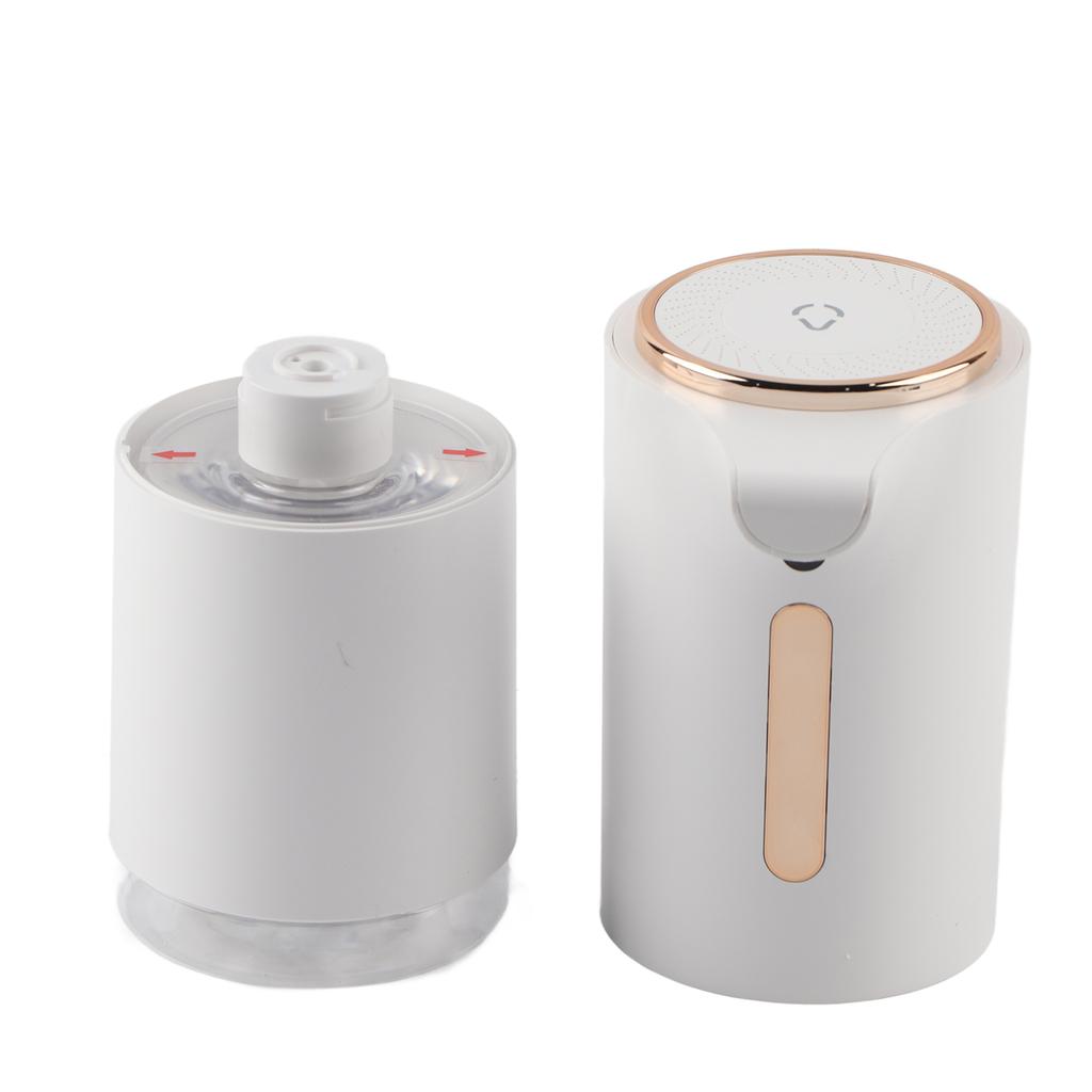 Automatický dávkovač mýdla na ruce Infračervená indukce Nádoba na tekuté mýdlo pro hotelovou koupelnuBílá