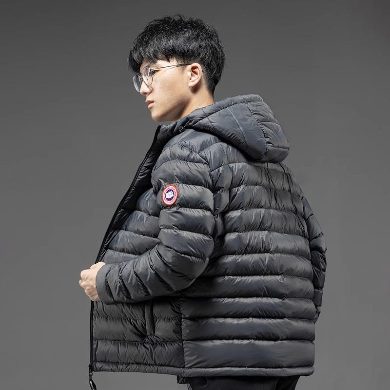 Chaleco Ligero de Plumas Unisex Big Goose Negro - Colección Otoño/Invierno 2025