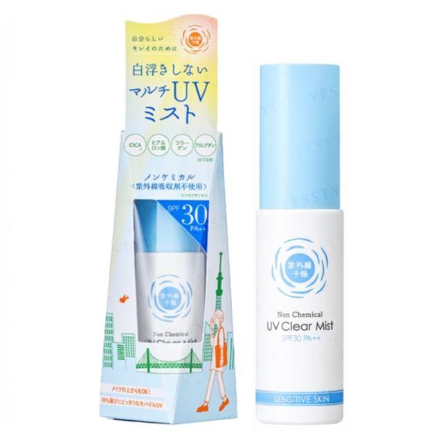 Ishizawa-Lab - Shigaisen Yohou Non Chemical UV Clear Mist SPF 30 PA++ 30ml