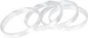 Myoseya Hub Ring, Wheel Hub Ring, Hub Center Ring, High Speed Driving, Wheel Center,