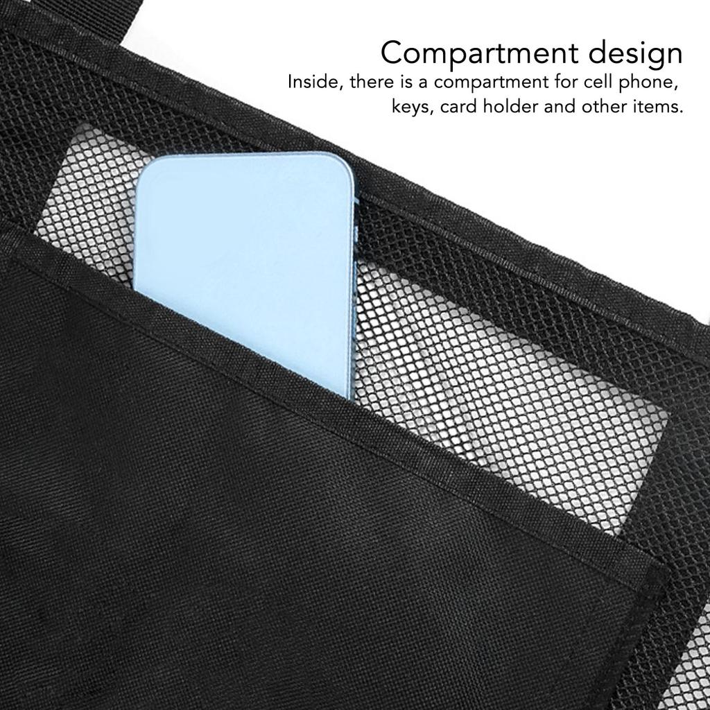 Extra Large Beach Bag Handheld Beach Hollow Mesh Bag Black Large Capacity Shoulder Beach Bag