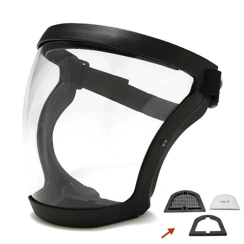 

Модернизированная защитная маска для лица, безопасная, противотуманная, пылезащитная, многофункциональная для сварки, деревообработки, кухонных принадлежностей