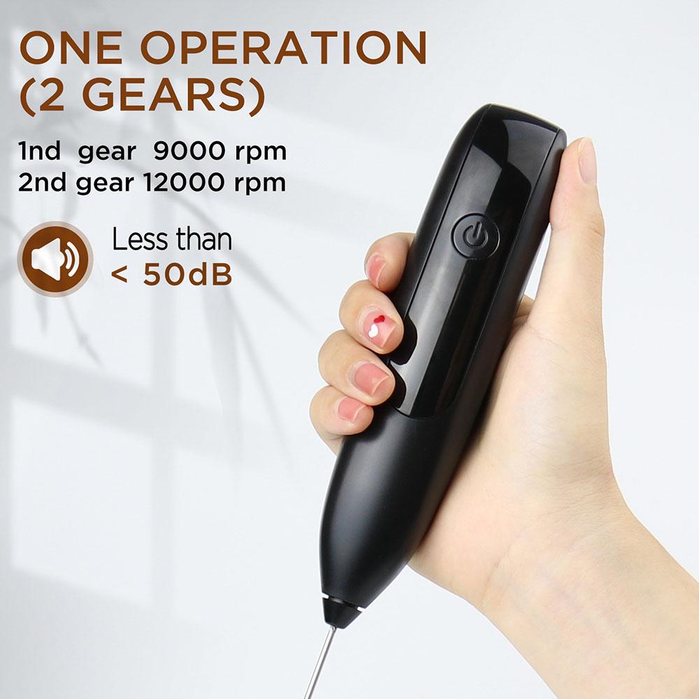 Handheld Wireless Charging Beater Portable Adjustable Eggs Blender Kitchen Supplies