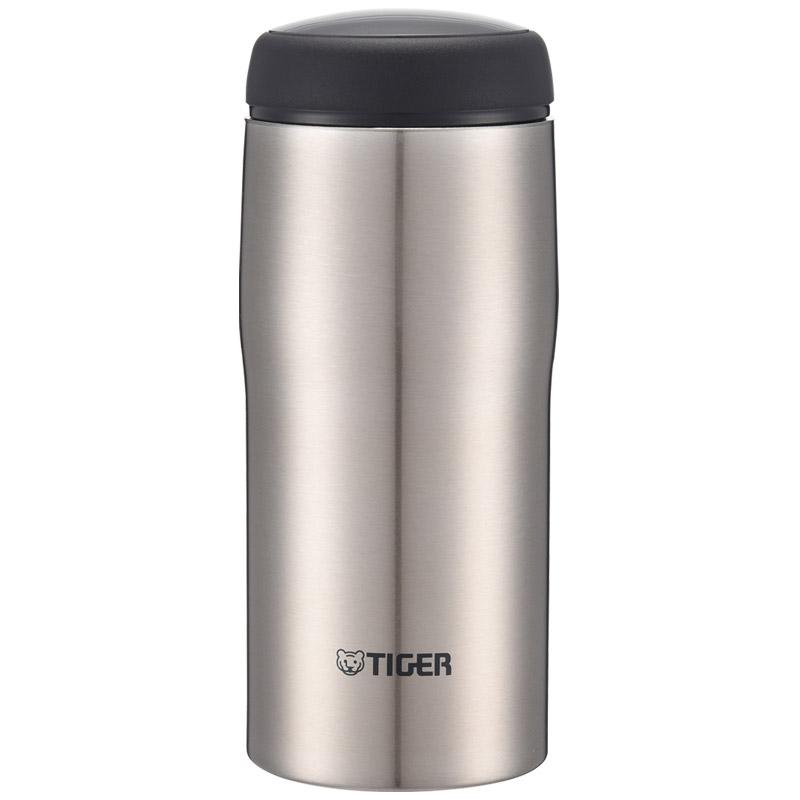 Tiger Stainless Steel Insulated Tumbler, Original Import, Water Bottle for Men And Women, MJA-B036 Stainless Steel Color, 360ML