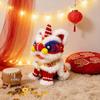 Luminous Lion Dance Lantern Plush Toy - New Year Children's Hanging Ornament