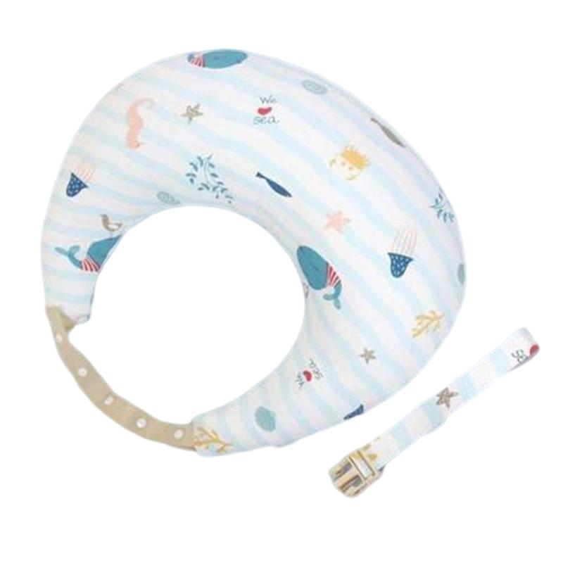 

Multi-Function Nursing & Pregnancy Pillow with Shoulder Belt Cotton Maternity Cushion Lightweight Pillow 24x24-inch