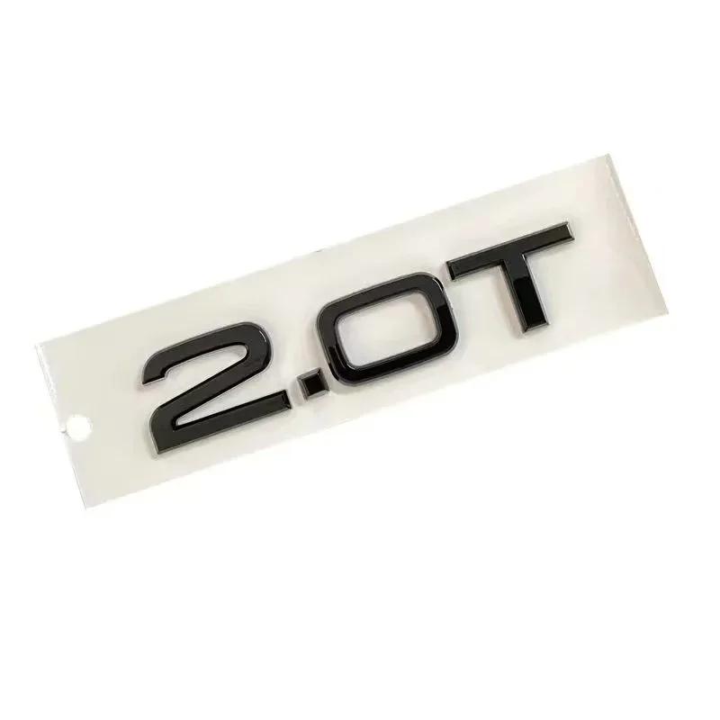 zbts2 A5 2010-2019 4Ring logo ABS Black Car Hood Front Grill Rear Trunk Emblem Sticker A5 Mark Quarrto 2.0T Sline Emblem