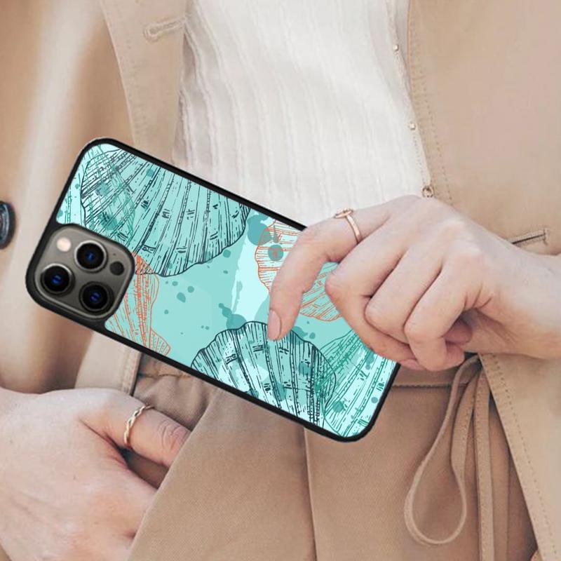 Sea Shells Magnetic Phone Case For APPLE iPhone 17 Air 16 14 13 12 Pro Max 15 Plus Wireless Charge With MagSafe Cover