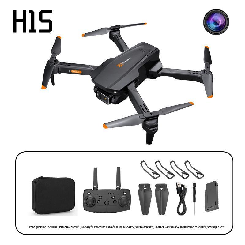 H16 Dual Camera 4K Drone with Brushless Motor, Optical Flow, and Folding Design