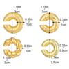 Gold Plated Ear Cuff Non Piercing Stud Earrings Fashion Women Earrings