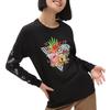 Vans X SPONGEBOB SQUAREPANTS Vans X SPONGEBOB T Shirts Women's Black Crew Neck Moderate Straight Fit VN0A5I3FYZS