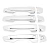 MARCHFA Mitsubishi Outlander PHEV GN0W Door Handle Covers and Tonneau Covers, Exterior Parts, Scratch-Resistant, Custom Accessories, Plated Silver