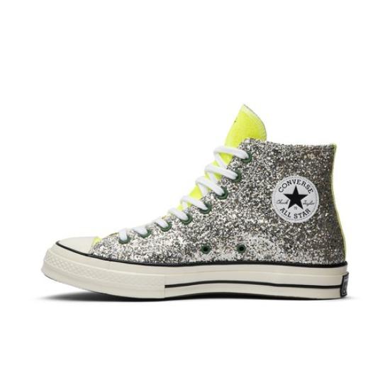 

Converse JW Anderson x Chuck 70 High Glitter Pack - Gold Silver 164696C EU 42.5 золотий/срібний