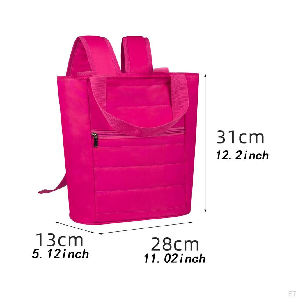 Rucksack Isoliertasche Tragbar Große Kapazität Auslaufsicher Thermische Lunchtasche für Wandern