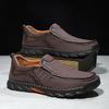 Handgefertigte Echte Leder Herrenschuhe Bequeme Business Casual Lederschuhe Mokassins Herren Flache Schuhe
