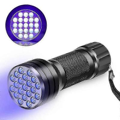 Black Light Flashlight - Uv Black Light - Ultraviolet Lamp With 21x Leds - Energy Efficiency Class_m24